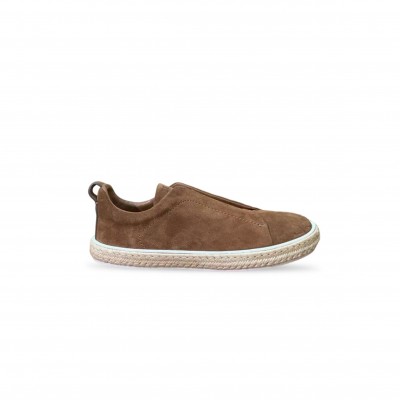 ZEGNA SUEDE ESPADRILLES 
